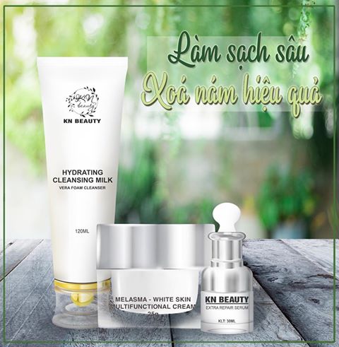 combo sữa rửa mặt kn beauty