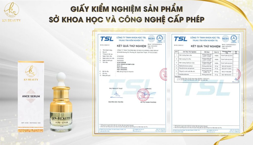 kn beauty serum mụn