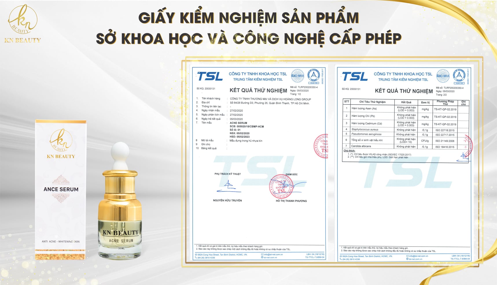 kn beauty serum mụn