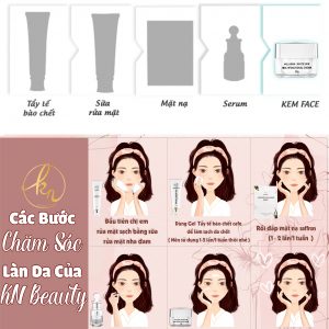 hướng dẫn sử dụng kem face kn beauty