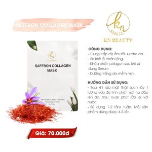 mặt nạ nhụy hoa nghệ tây